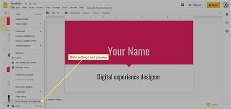 How to Print with Speaker Notes in Google Slides: A Detailed Guide